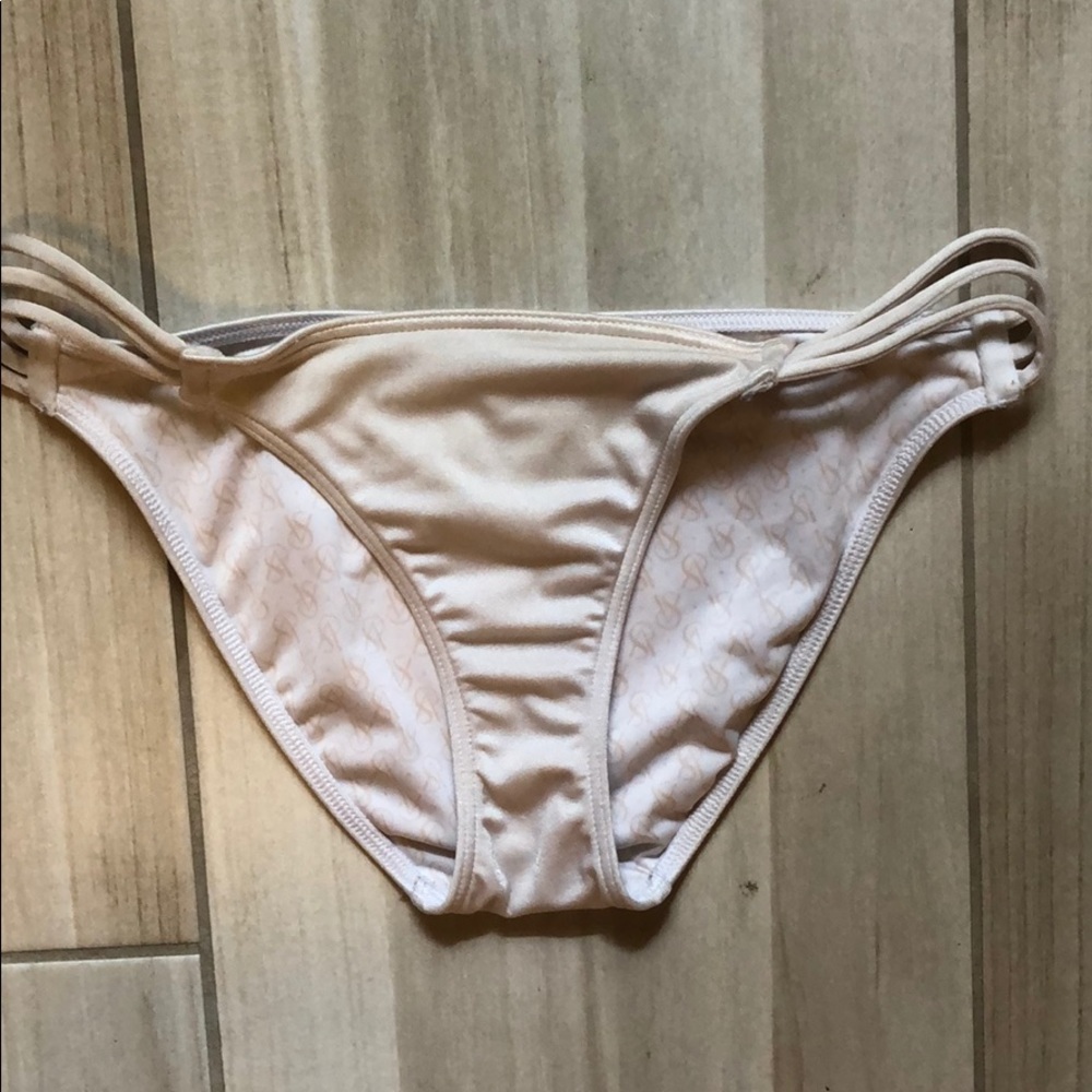 White bikini bottom